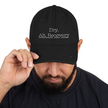 Load image into Gallery viewer, Dry. Alt. Recovery Distressed Dad Hat
