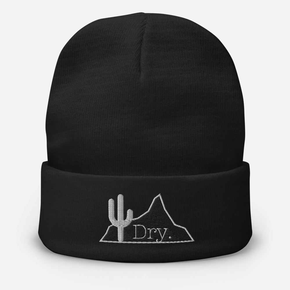 Dry. Desert Logo Embroidered Beanie