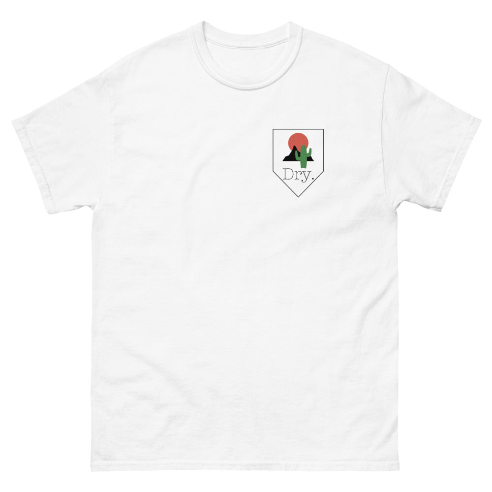 White Dry. Desert Scene heavyweight tee