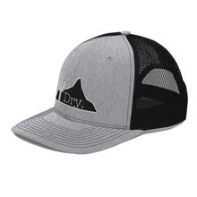 Load image into Gallery viewer, Dry. Desert Logo Trucker Cap (Grey/Black)
