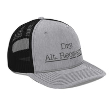 Load image into Gallery viewer, Dry. Alternative Recovery Trucker Cap (Grey/Black)
